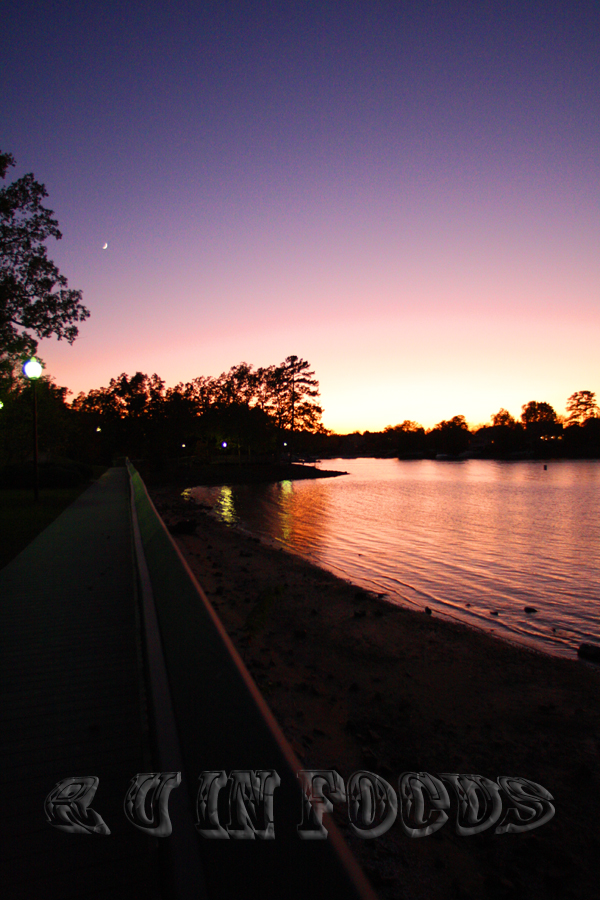 Lake Wylie at sunset